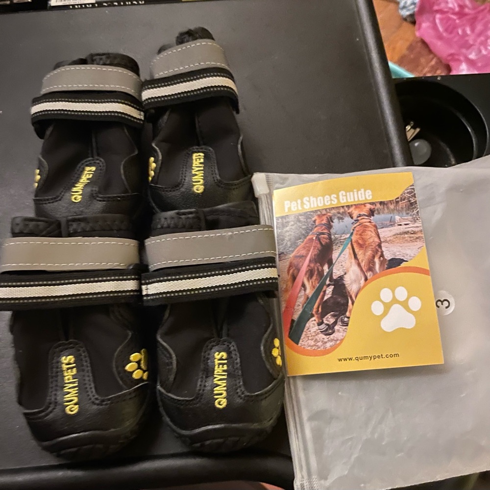 Qumy Dog Shoes sz3